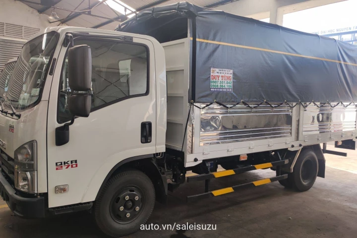 Isuzu Xe tải thùng 2024